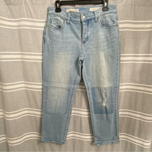 PILCRO AND THE LETTER PRESS by Anthropologie / Hyphen Crop Jeans Size 28 - Picture 2 of 13